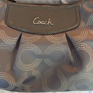 COACH Signature Ashley Dotted OP Art Convertible Bag - F20031